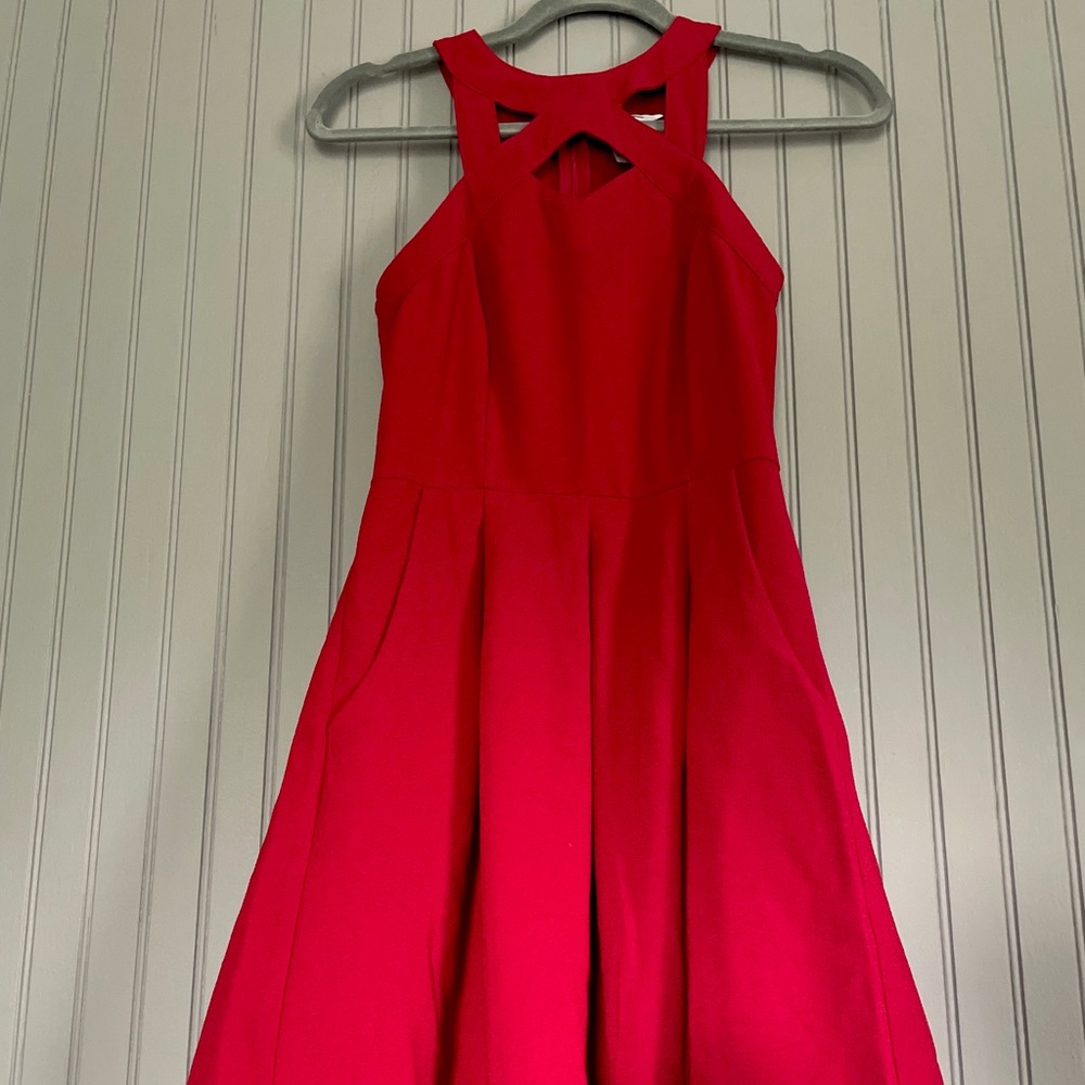 Red dress